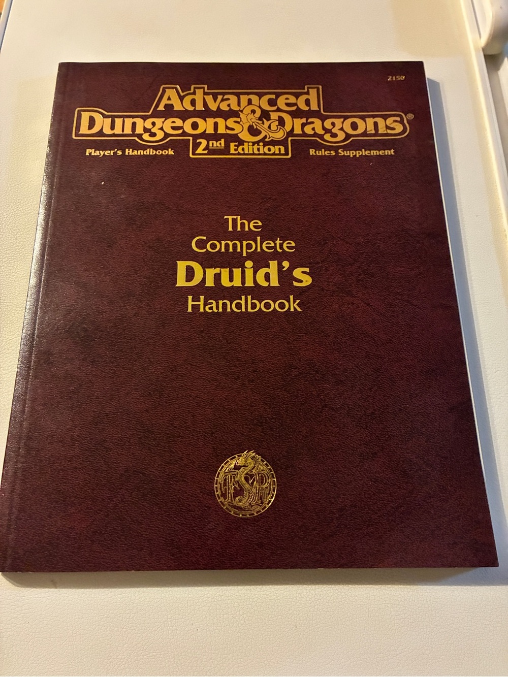 Complete Druid's Handbook Advanced Dungeons & Dragons 2nd Edition TSR 2150